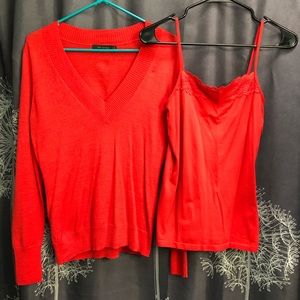 Sweater and Cami Set